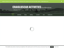 Tablet Screenshot of craigluscar.co.uk